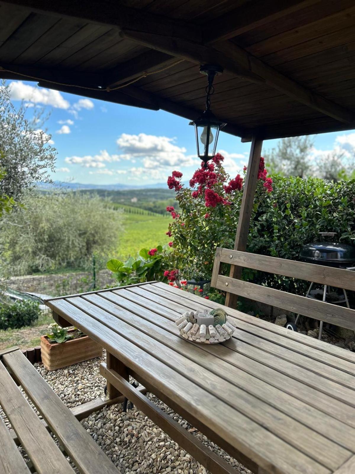Casa Guardiavigna In Chianti Apartment San Gusme Ngoại thất bức ảnh